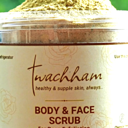 body and face scrub