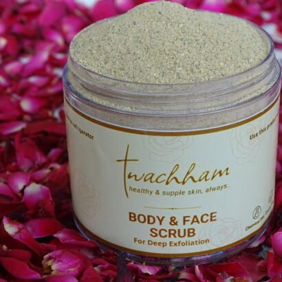 body and face scrub